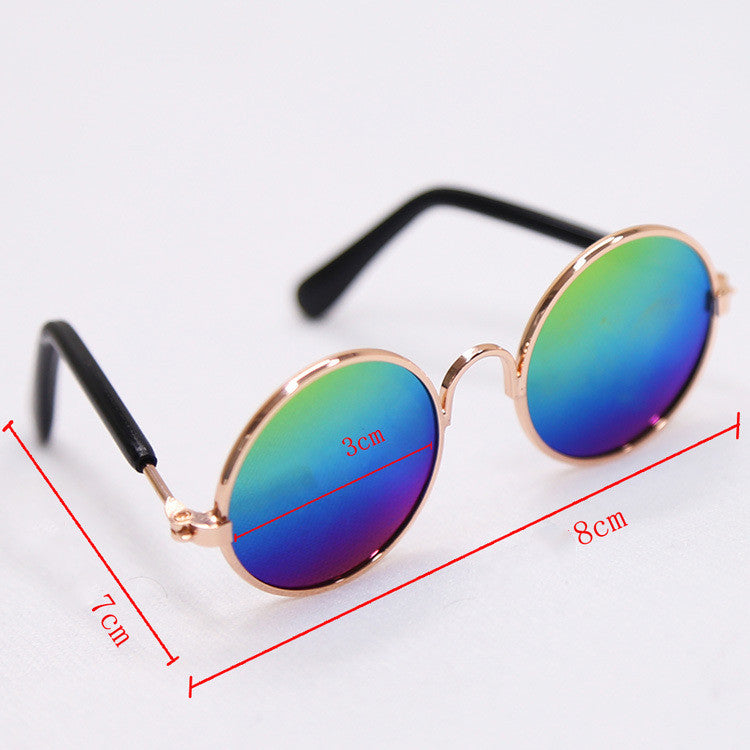 Trendy Vintage Round Pet Glasses - Majestic Pet Kingdom