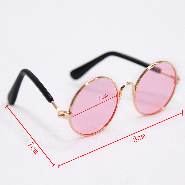 Trendy Vintage Round Pet Glasses - Majestic Pet Kingdom
