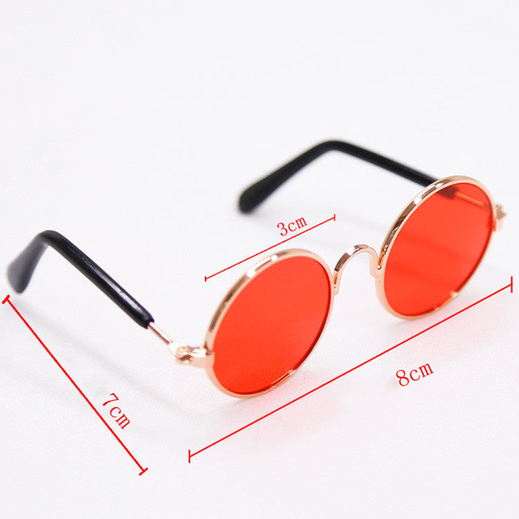 Trendy Vintage Round Pet Glasses - Majestic Pet Kingdom