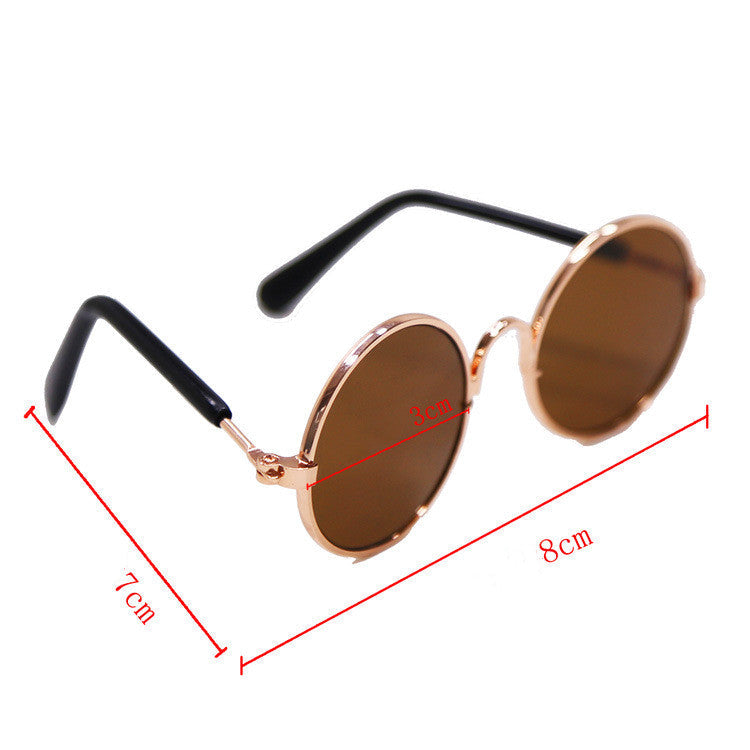 Trendy Vintage Round Pet Glasses - Majestic Pet Kingdom