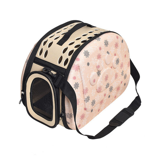 Folding Pet Backpack & Dog Travel Cage Bag