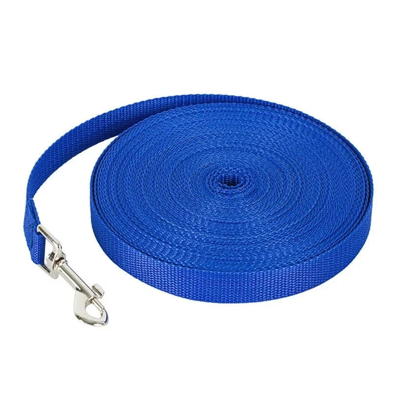 16.40 ft Nylon Dog Training Leash | Long Walking and Traction Rope