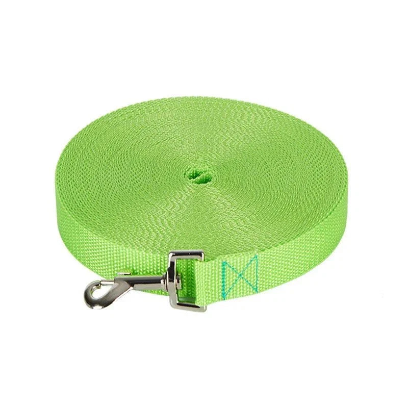 16.40 ft Nylon Dog Training Leash | Long Walking and Traction Rope