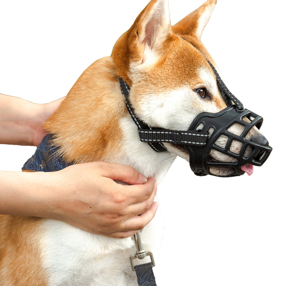 Dog Muzzle Prevents Random Eating, Bite And Barking, Adjustable | Majestic Pet Kingdom™