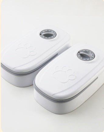 Automatic Pet Feeder Smart Food Dispenser For Cats Dogs Timer Stainless Steel Bowl Auto Dog Cat Pet Feeding Pets Supplies - Majestic Pet Kingdom