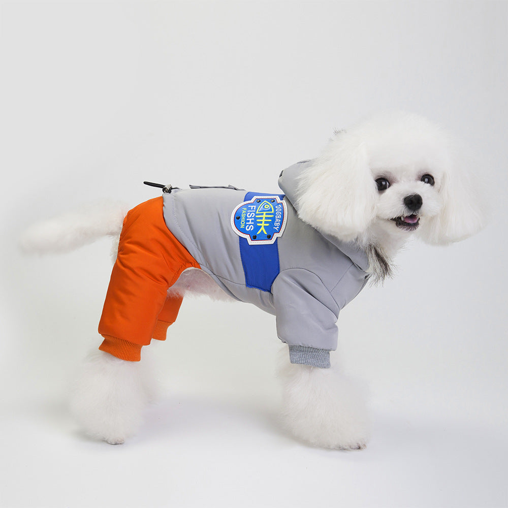 clothes for pets Dog snow coat - Majestic Pet Kingdom
