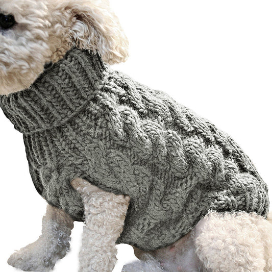 New Pet Sweater Dog Clothes Pet Supplier Winter Warm Clothing - Majestic Pet Kingdom