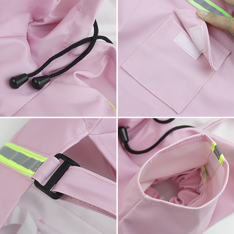 Windproof And Rainproof Pet Raincoat Dog Cat Raincoat - Majestic Pet Kingdom