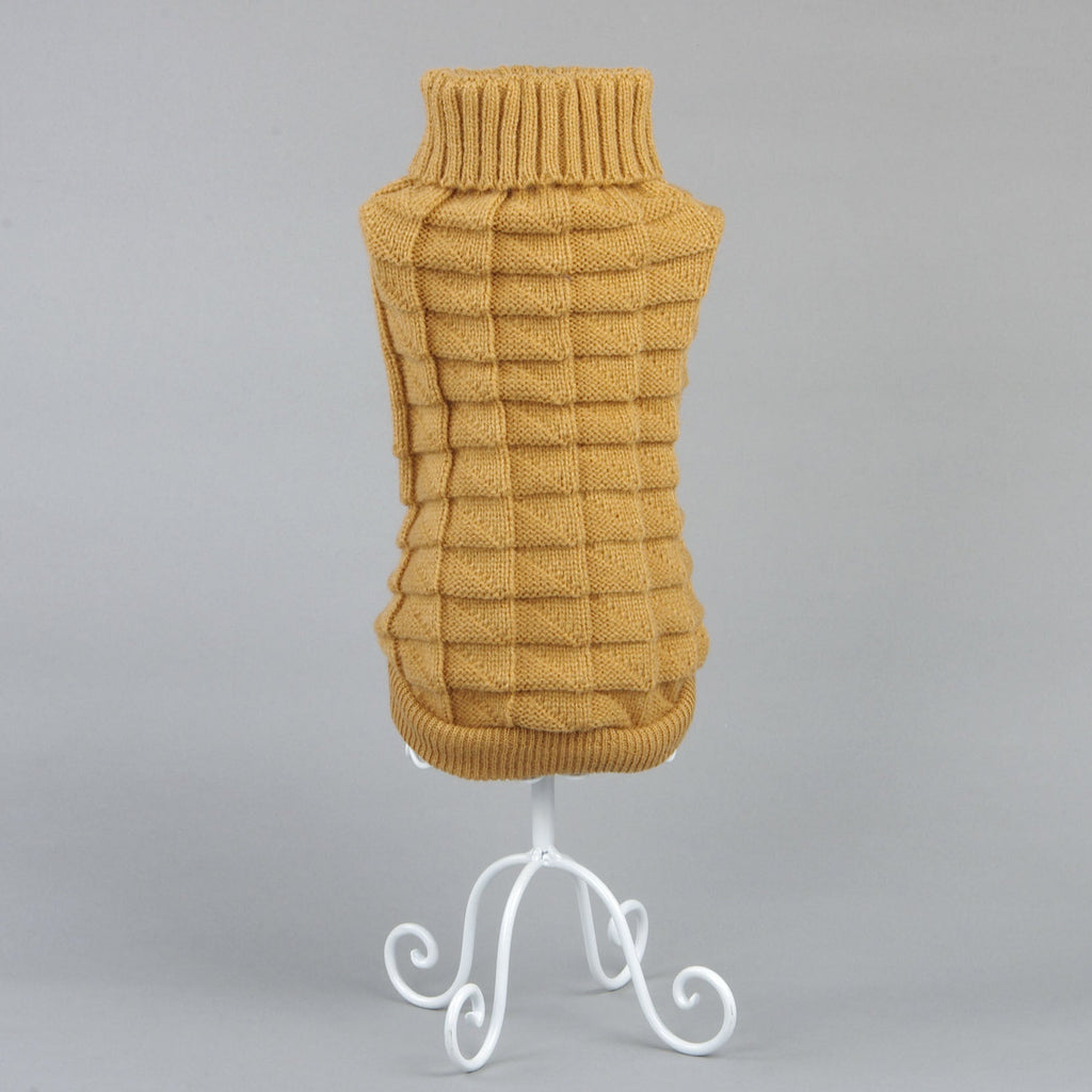 Solid color dog sweater Teddy dog clothes Cat clothes pets Pet cat clothes Pet clothes - Majestic Pet Kingdom