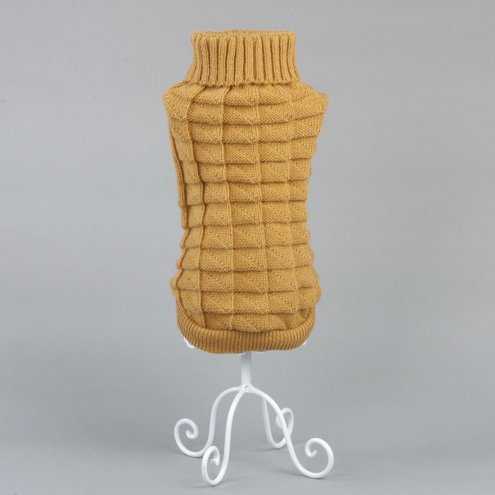 Solid color dog sweater Teddy dog clothes Cat clothes pets Pet cat clothes Pet clothes - Majestic Pet Kingdom