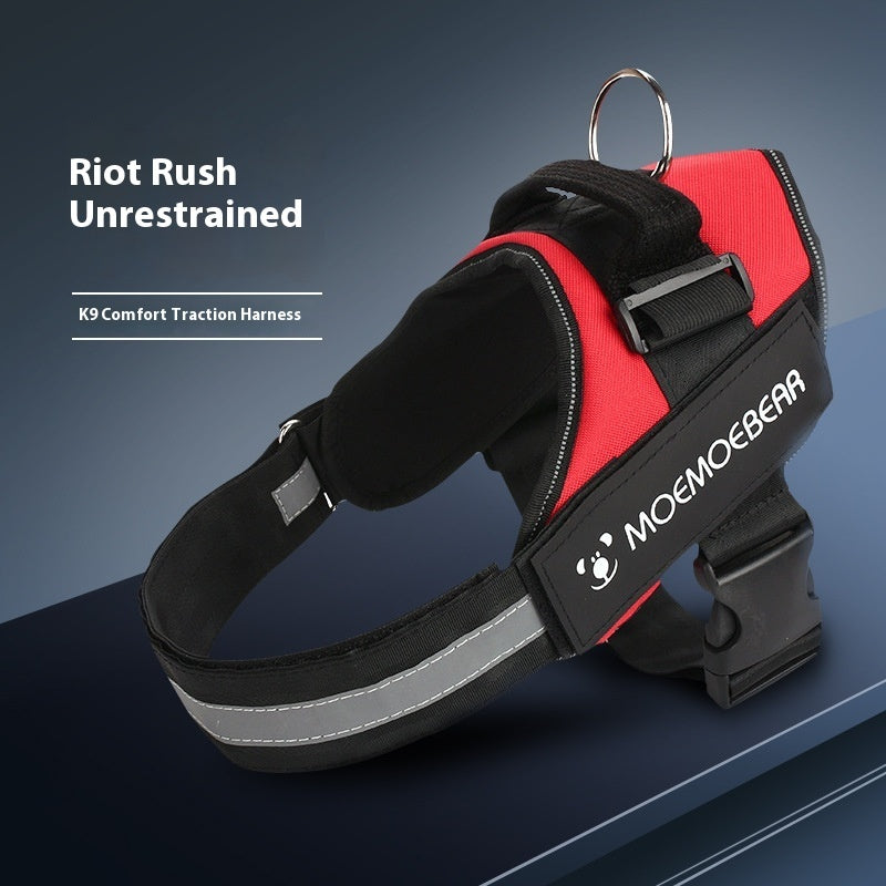 Pet Dog Outing Chest Strap Oxford Cloth