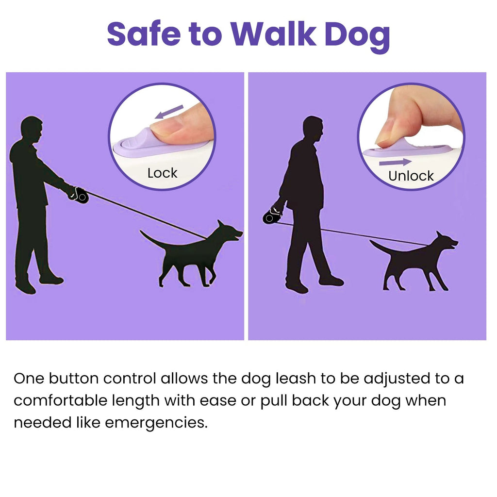GBruno 16FT Retractable Dog Leash - Majestic Pet Kingdom