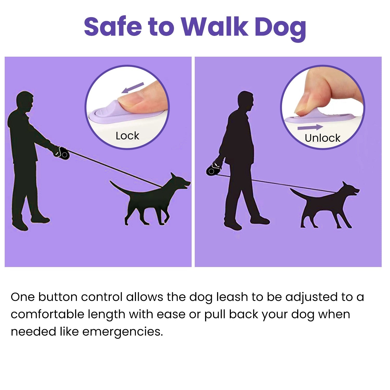 GBruno 16FT Retractable Dog Leash - Majestic Pet Kingdom