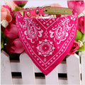 Soft Printed Triangle Dog & Cat Bandana Scarf