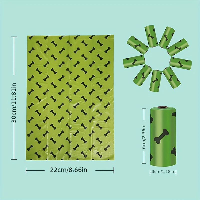 Dog Waste Bags Biodegradable Thickened Poop Dispenser - Majestic Pet Kingdom