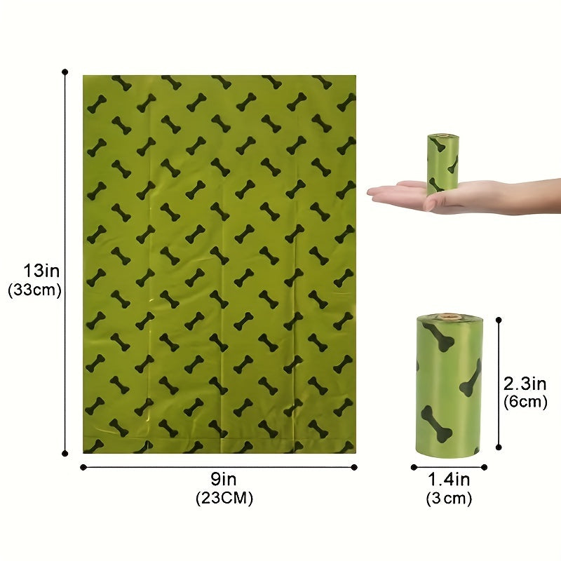 Dog Waste Bags Biodegradable Thickened Poop Dispenser - Majestic Pet Kingdom