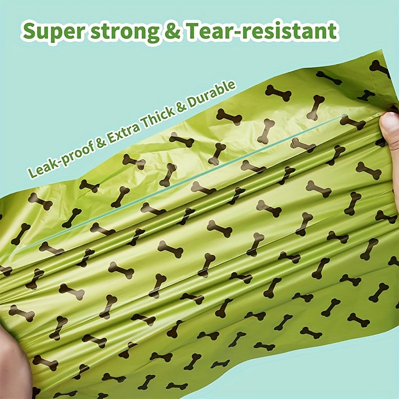 Dog Waste Bags Biodegradable Thickened Poop Dispenser - Majestic Pet Kingdom