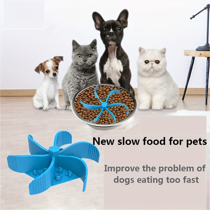 New Arrival Silicone Hexagon Food Divider Dog Slow Eating Mat Pet Eat Feeding Lick Pad With Suction For Animal Bathing Grooming - Majestic Pet Kingdom