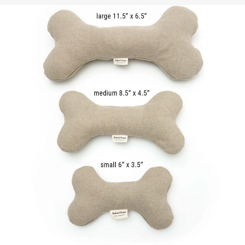 Cotton Velvet Dog Toy Bone Biting Molar Rod