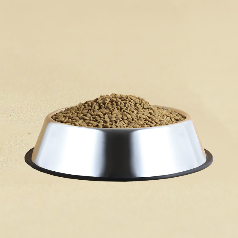 Stainless Steel Anti-tumble Pet Dog Bowl - Majestic Pet Kingdom