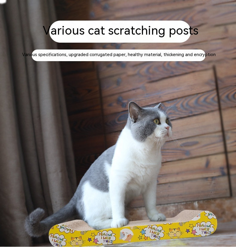 Multi-shape Corrugated Paper Cat Scratch Board