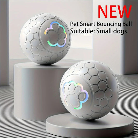 Dog Ball Toy Interactive Smart Rechargeable Bouncing Chewer