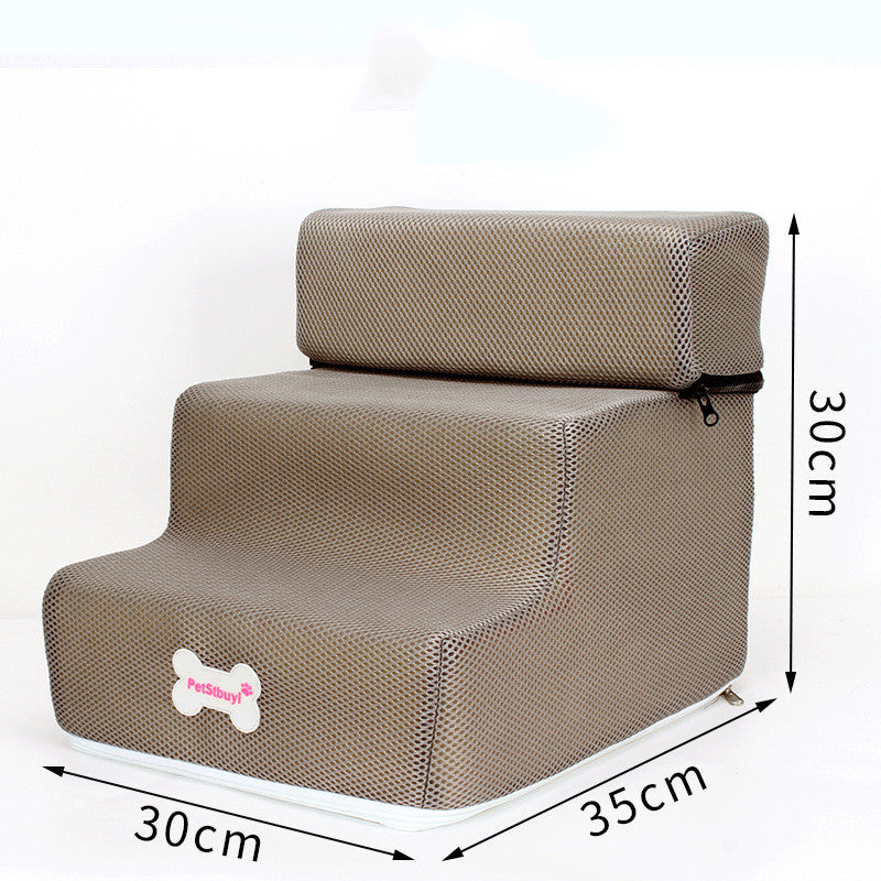Sponge Pet Stairs & Bed Climbing Ladder for Dogs