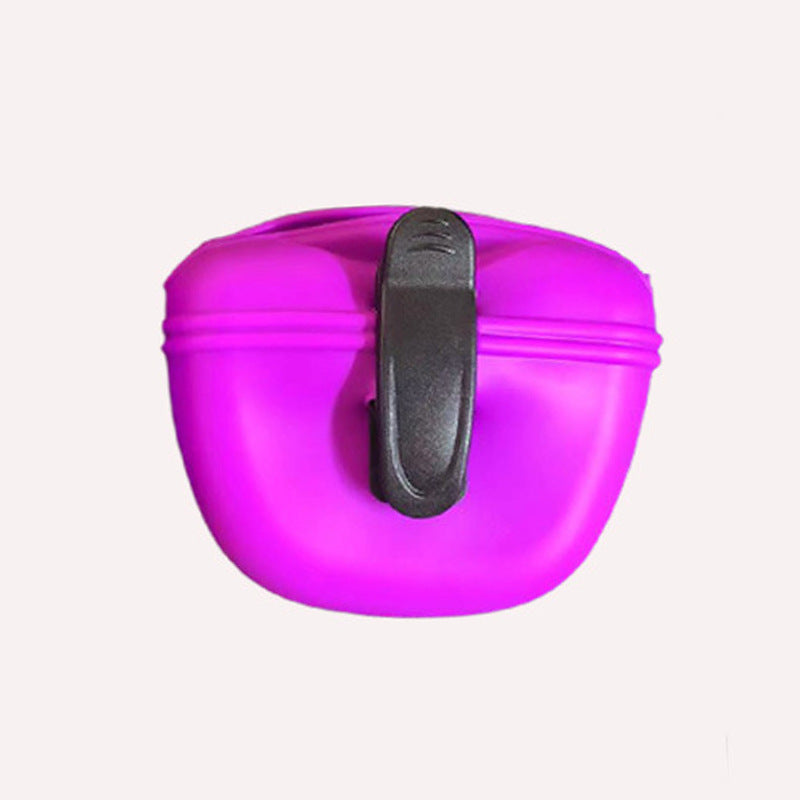 Dog Treat Pouch: Silicone Outdoor Training Waist Bag - Majestic Pet Kingdom