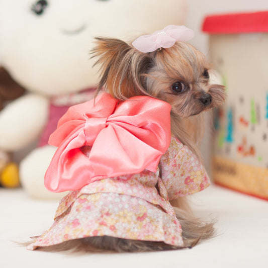 Pet dog kimono dog clothes pet spring and summer clothes - Majestic Pet Kingdom