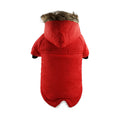 Dog Clothes Winter Thickened Warmth Cotton Pet Dogs Coat Jacket - Majestic Pet Kingdom