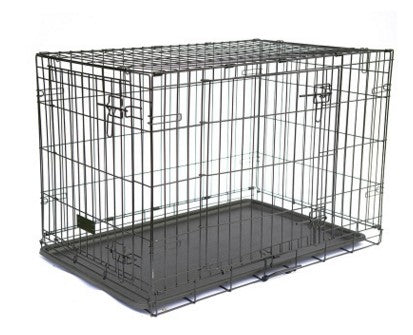 Foldable Heavy Duty Metal Dog Cage & Crate