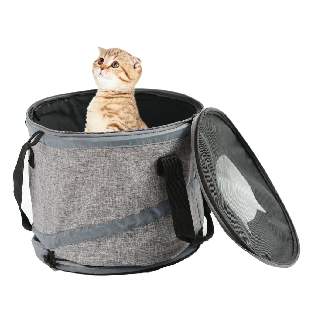 Multifunctional Foldable Pet Carrier Bag & Cat Tunnel Bed - Majestic Pet Kingdom