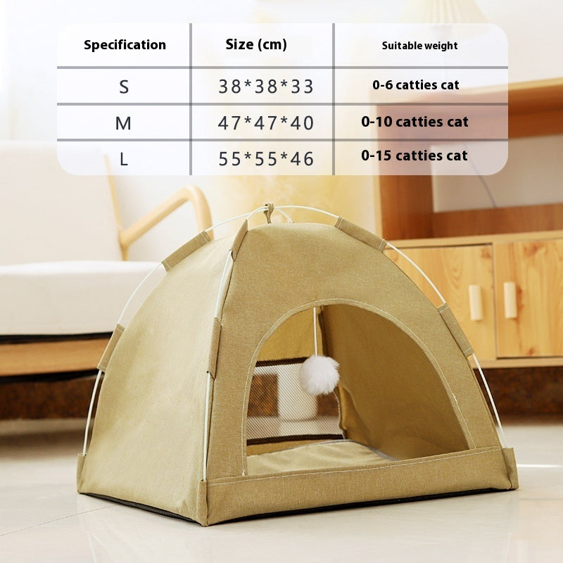 Breathable Indoor & Outdoor Universal Pet House - Majestic Pet Kingdom