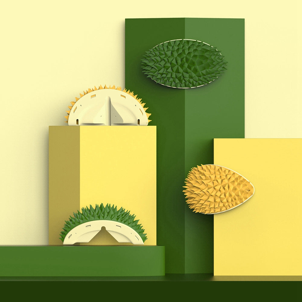 Durian-Shaped Wall Corner Scratching Grooming Brush