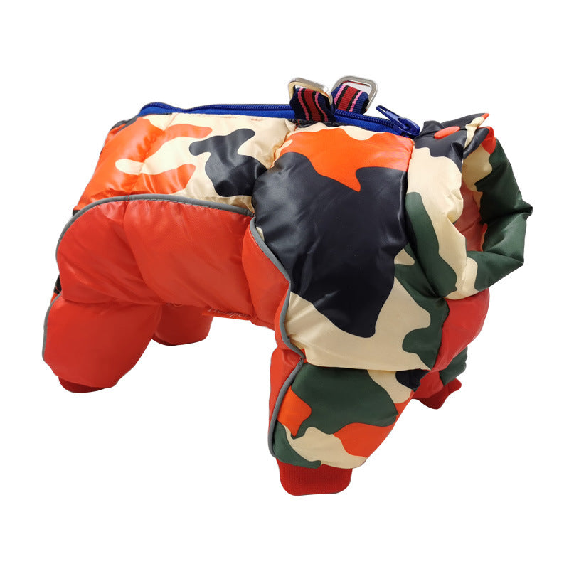 Winter Pet Dog Clothes Super Warm Jacket Thicker Cotton Coat Waterproof Small Dogs Pets Clothing For Puppy - Majestic Pet Kingdom