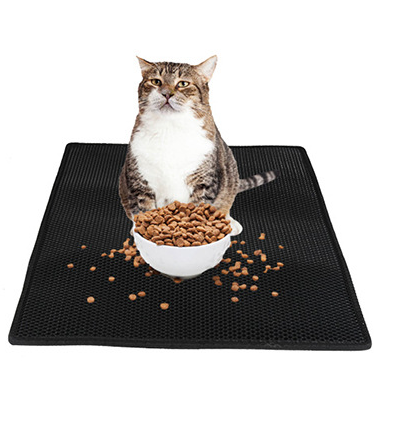 Cat Litter Pad Honeycomb Double-Layer Trapping Mat - Large