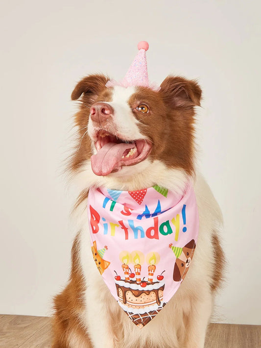 dog-happy-birthday-decoration-dog-costume-hats-bowknot-bana-neckerchief-bibs-banners-party-cat-dog-pets-accessories-perros-luxury-view-2 | Majestic Pet Kingdom