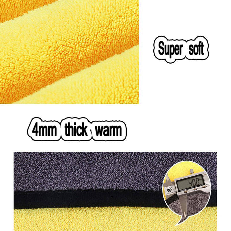 Double-Sided Quick-Drying Super Absorbent Pet Towel Cloth - Majestic Pet Kingdom