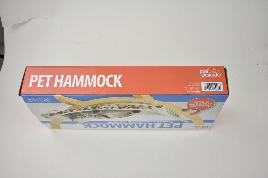 Solid Wood Hanging Hammock Bed for Cats & Dogs