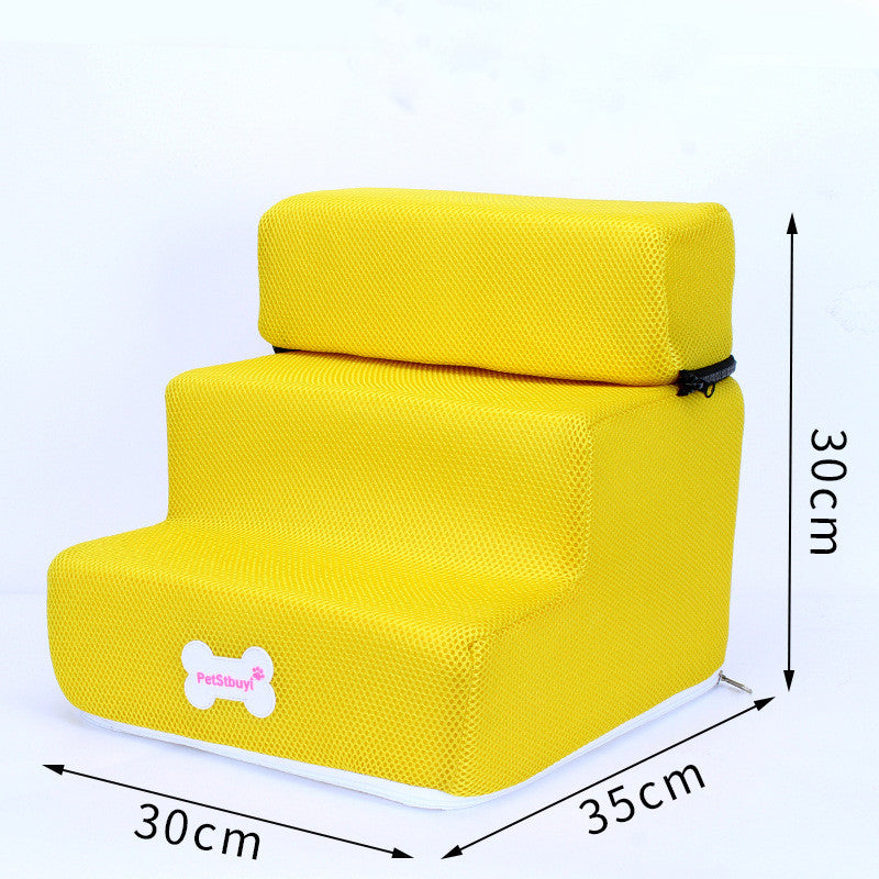 Sponge Pet Stairs & Bed Climbing Ladder for Dogs