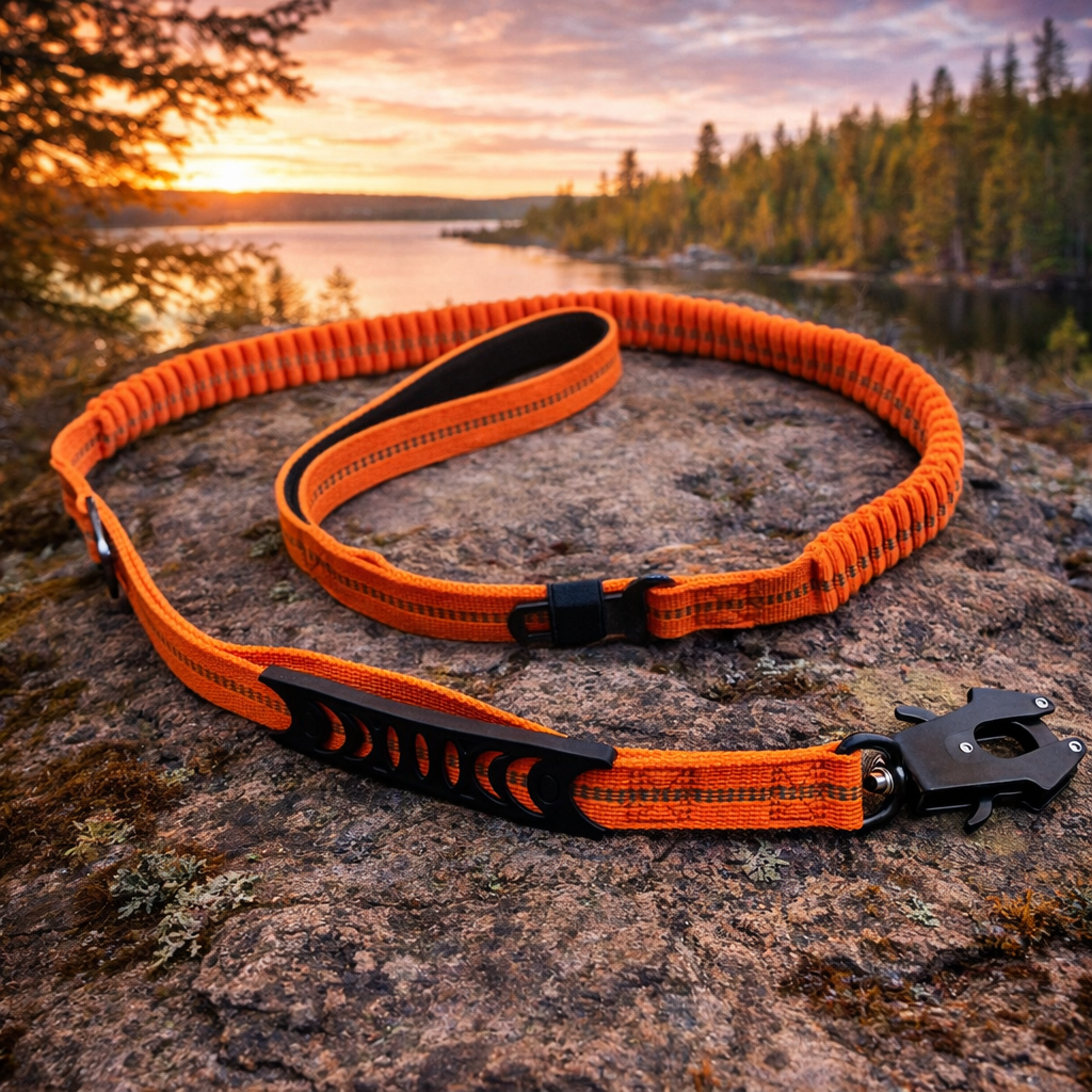 Heavy Duty Quick-Release Bungee Leash (Absorbs Pulls) | Purrfect Pet Kingdom