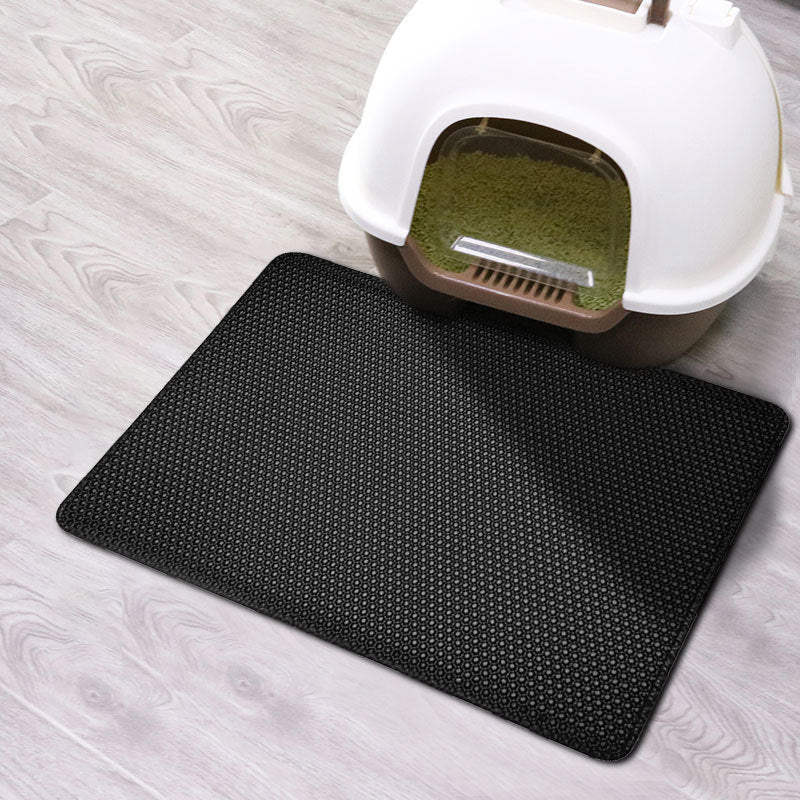 Double-Layer EVA Waterproof Cat Litter Mat Trapper