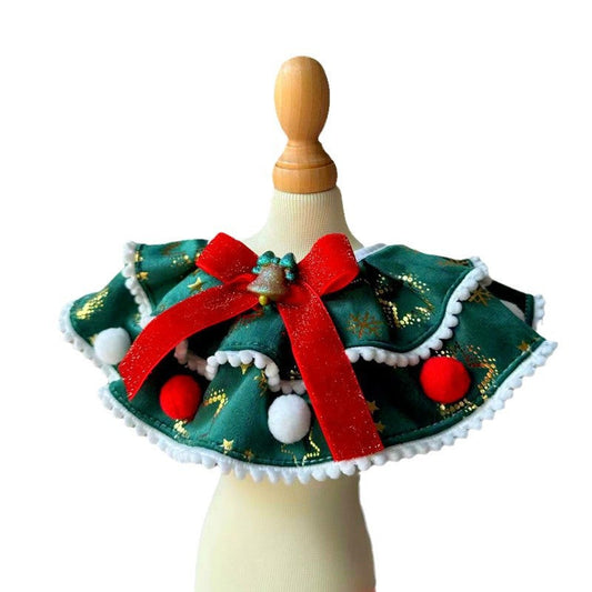 pet-christmas-day-dress-up-scarf-decoration-supplies-dog-scarf-cat-water-scarf-mouth-tie-bow-luxury-view-1 | Majestic Pet Kingdom