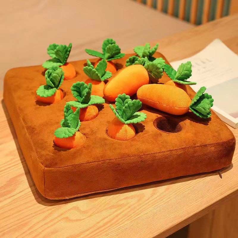 Pets Gnaw On Doll Fruits And Vegetables