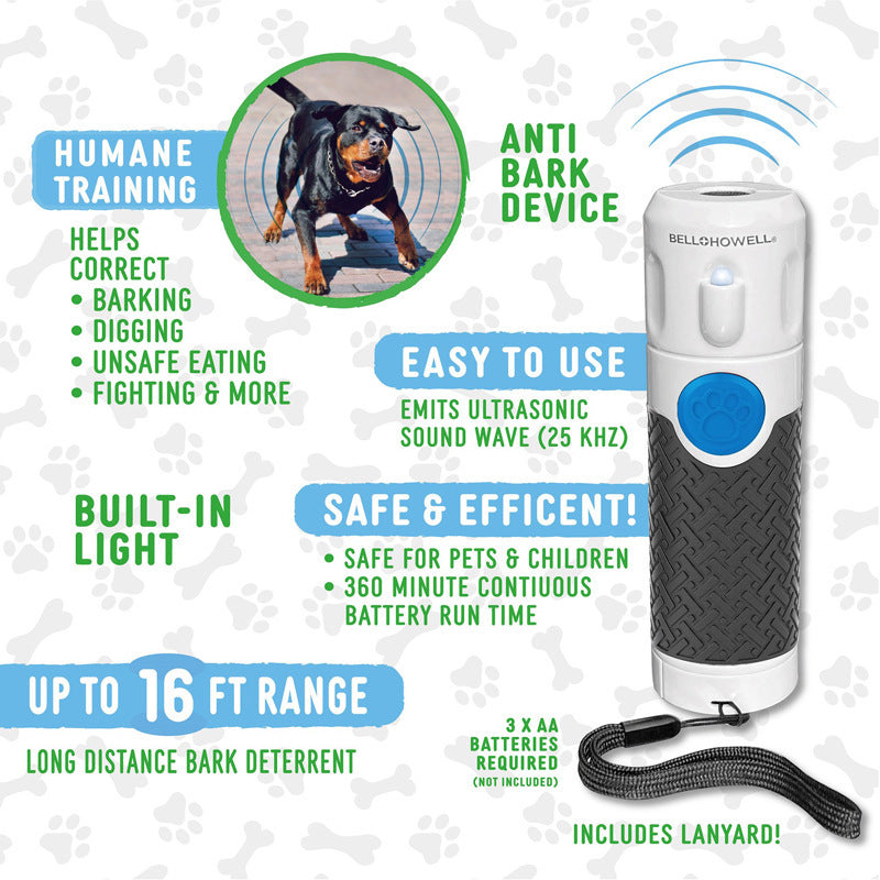 Dog Trainer Ultrasonic Handheld Bark-stop - Majestic Pet Kingdom