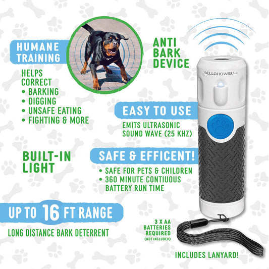 Dog Trainer Ultrasonic Handheld Bark-stop - Majestic Pet Kingdom