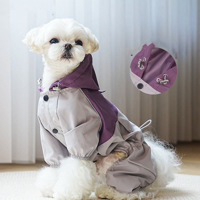 Pet Raincoat Small And Medium Size Dog Clothing - Majestic Pet Kingdom