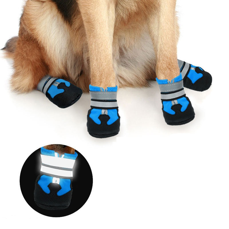 DiWater-Resistant Dog Boots For Medium Large Dogs,Non-Slip Dog Shoes For Winter Snow,Lightweight Paw Protector For Cold Pavement,Soft Dog Booties For Outdoor Walking Indoor Hardfloors - Majestic Pet Kingdom