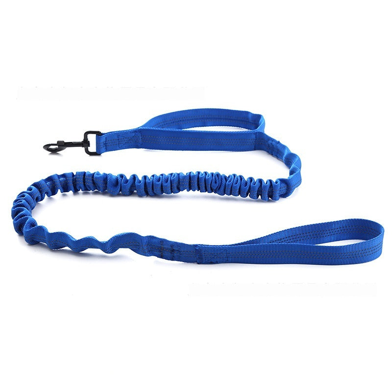 Dog Leash Retractable Elastic Bungee Reflective Lead Strap