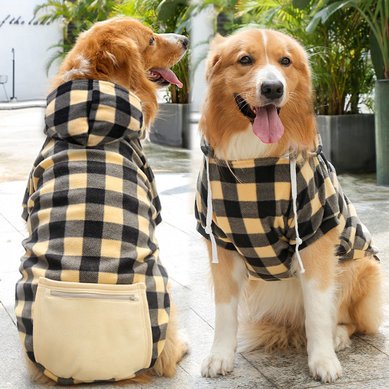 Fashion Pet Dog Simple Zipper Pocket Sweater - Majestic Pet Kingdom